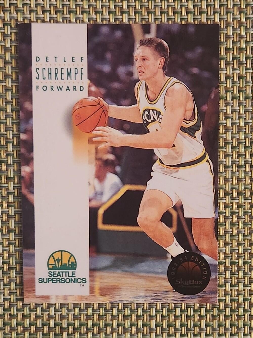 Detlef Schrempf Basketball Trading Card